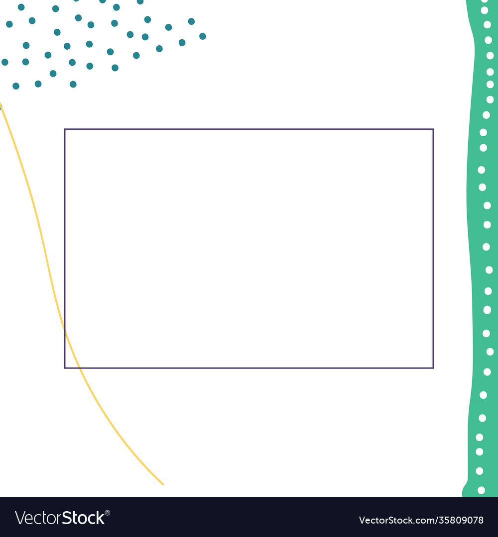 Abstract white background with frame for text