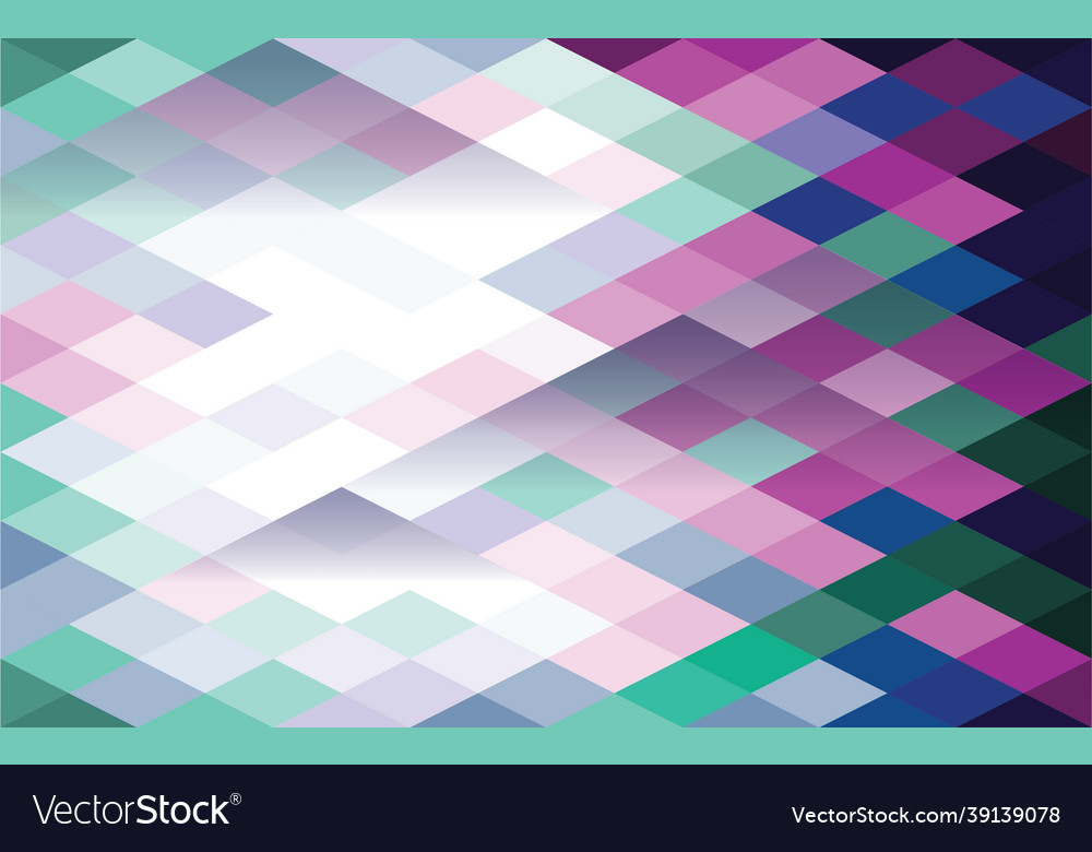 Geometric Color Blocks Background