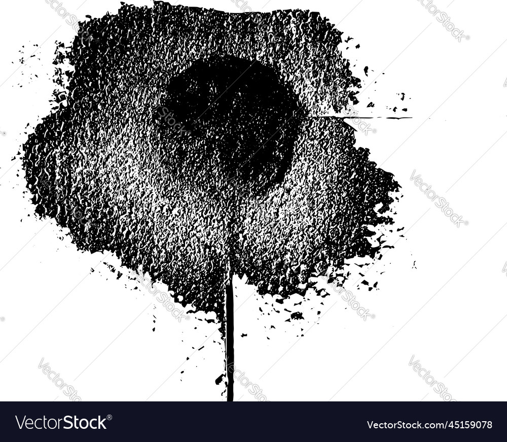 Rustic splash texture abstract background vector image Rustic splash texture abstract background