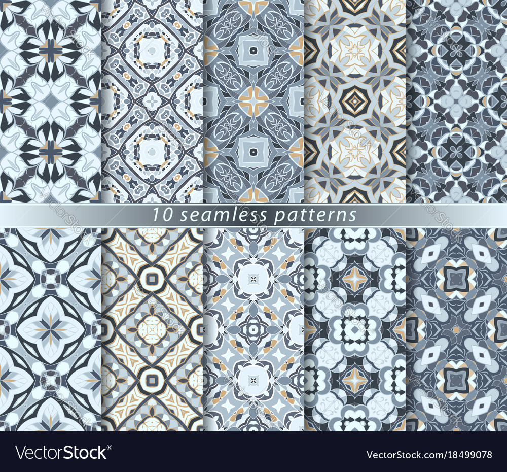 Set of seamless pattern
