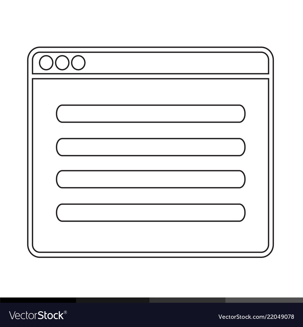 Web browser icon design