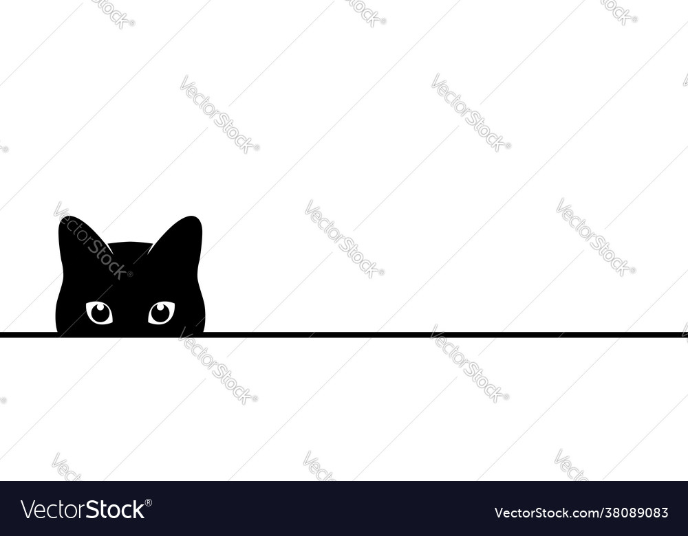 Cat muzzle vector image Cat muzzle