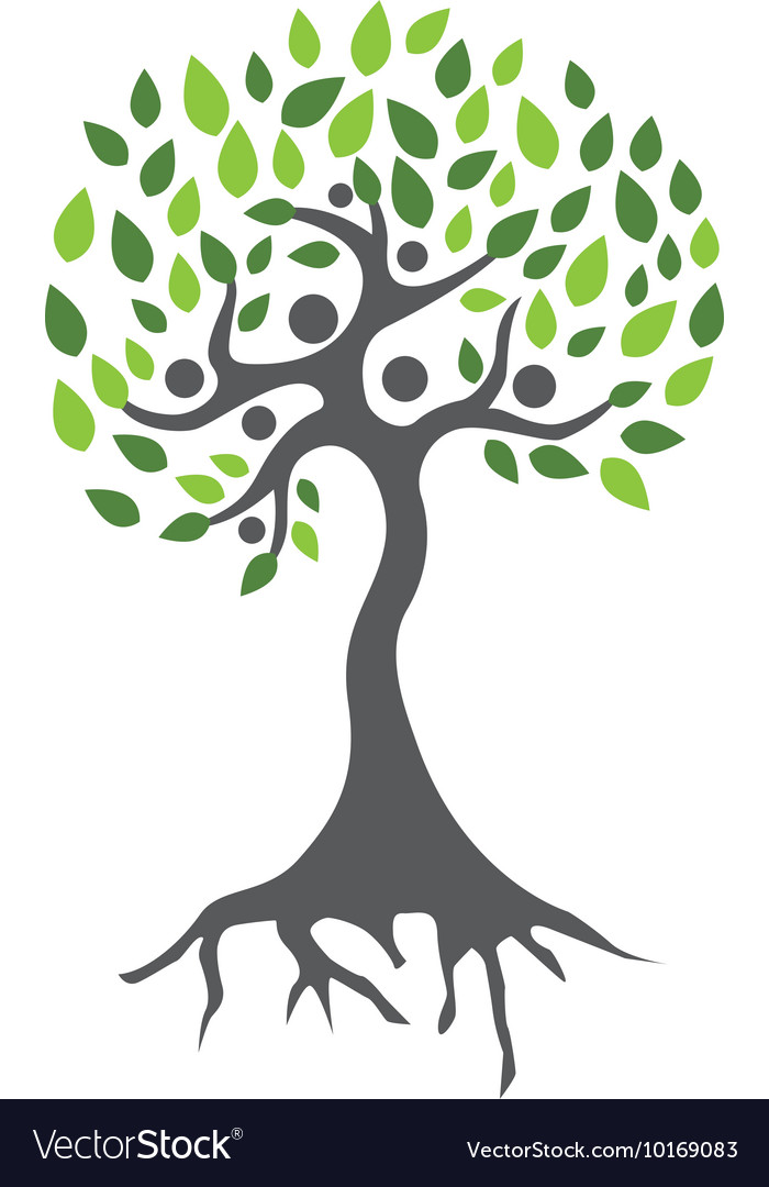 Family tree logo