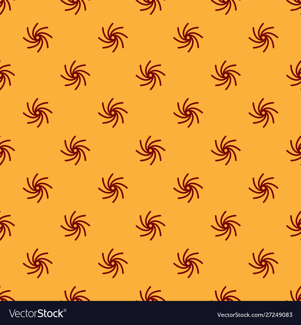 Red tornado icon isolated seamless pattern vector image Red tornado icon isolated seamless pattern