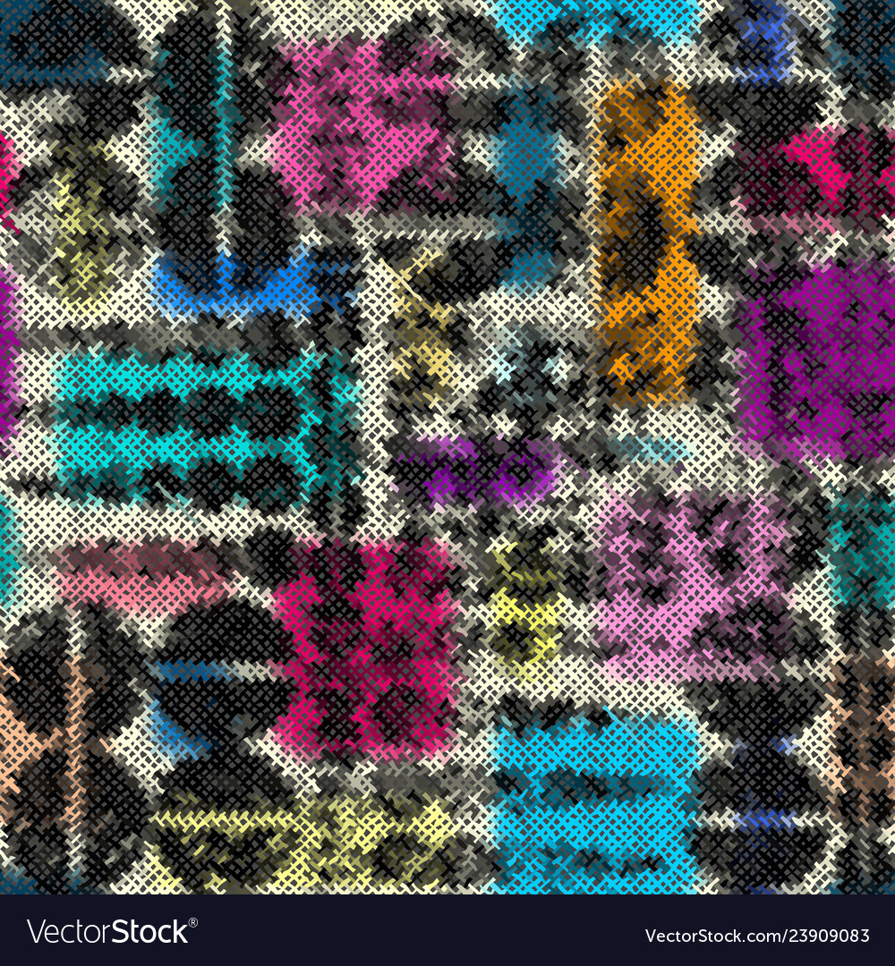Rough Canvas Texture Pattern