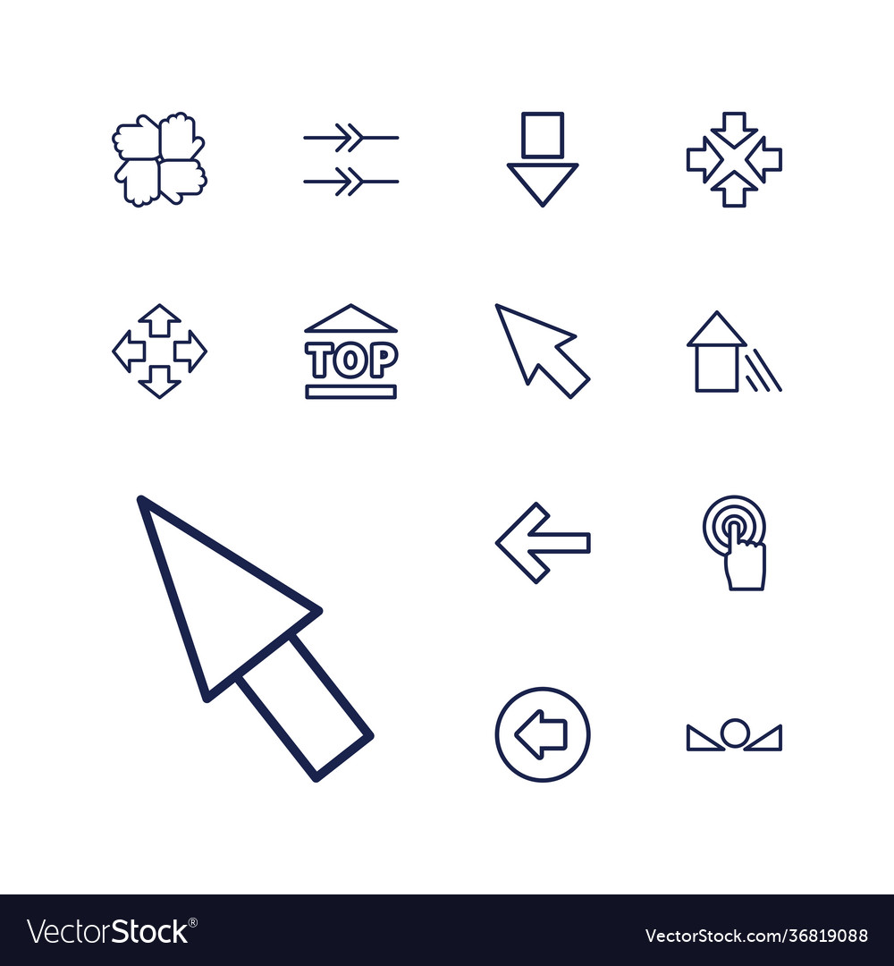13 cursor icons