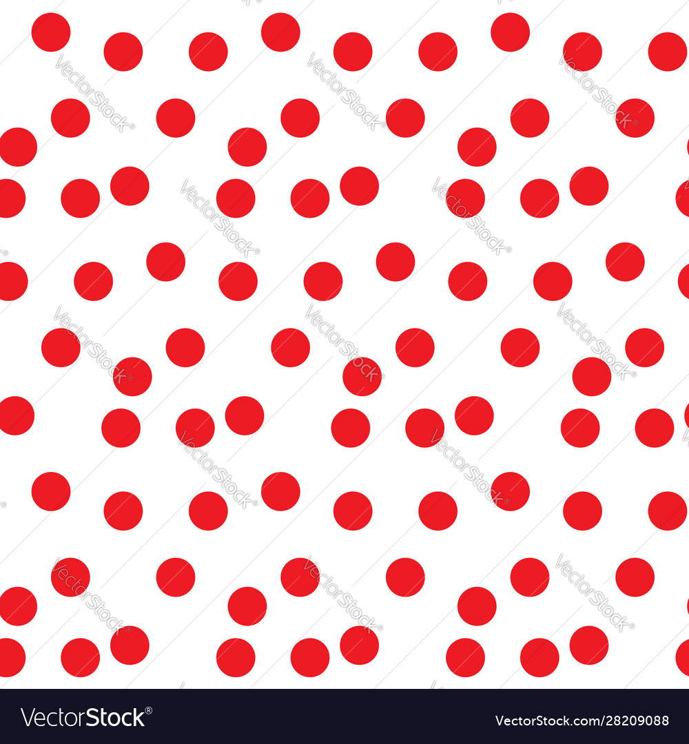 Red Dot Scatter Pattern