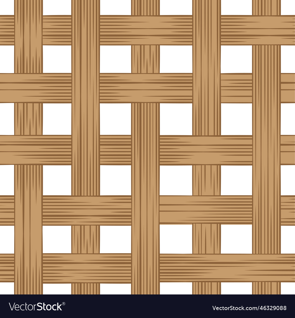 Wicker repeat texture seamless pattern basket