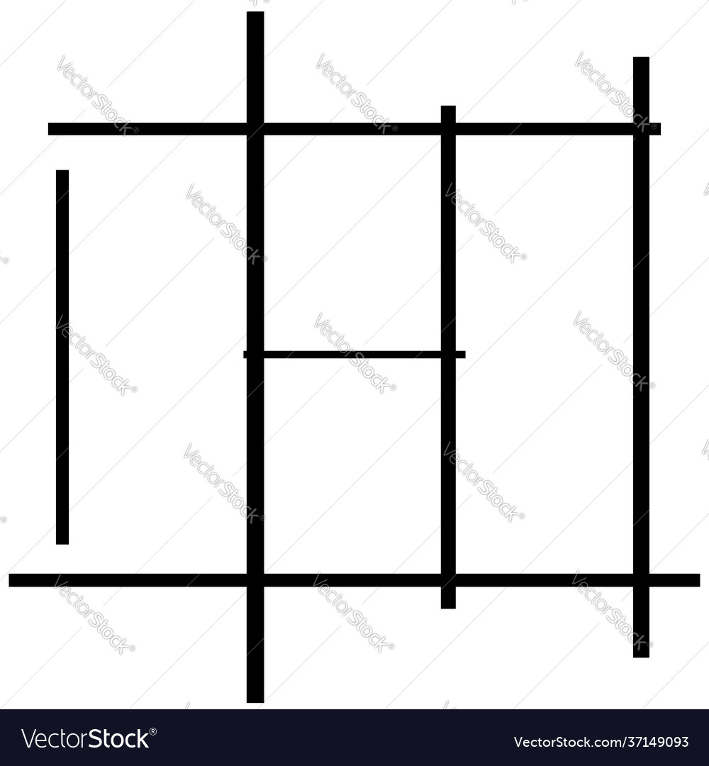 Abstract grid mesh lattice grating geometric vector image Abstract grid mesh lattice grating geometric