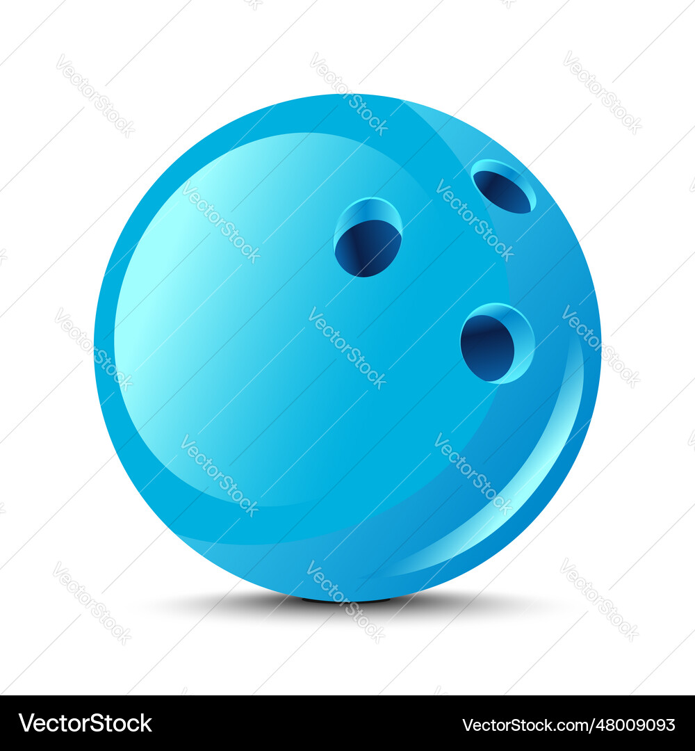 GOYA BOWLING BALL MEDIUM BLUE CANVAS main image 1