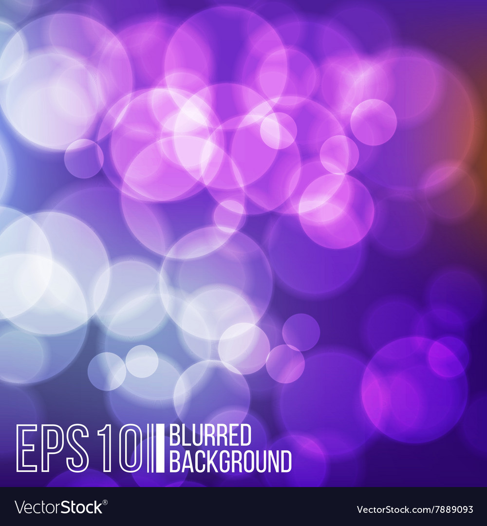 Bokeh Lights Background