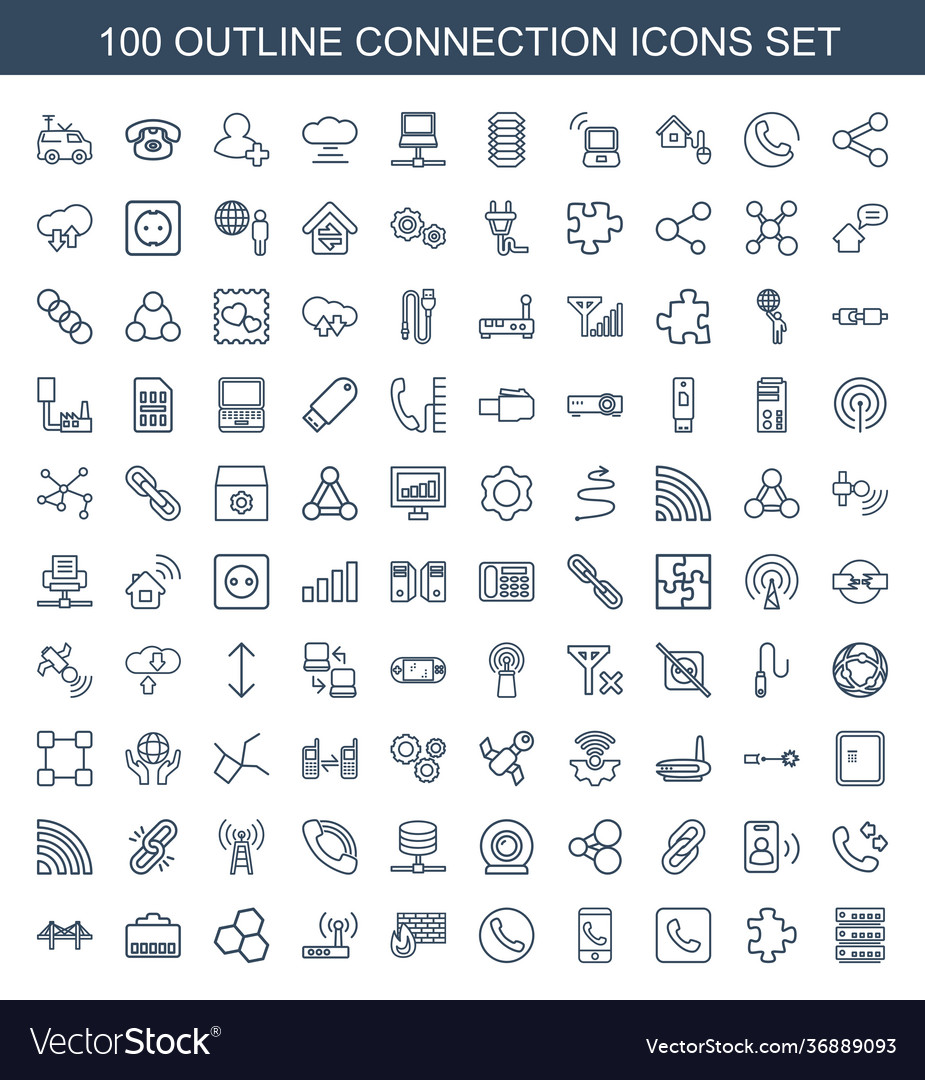 Connection icons