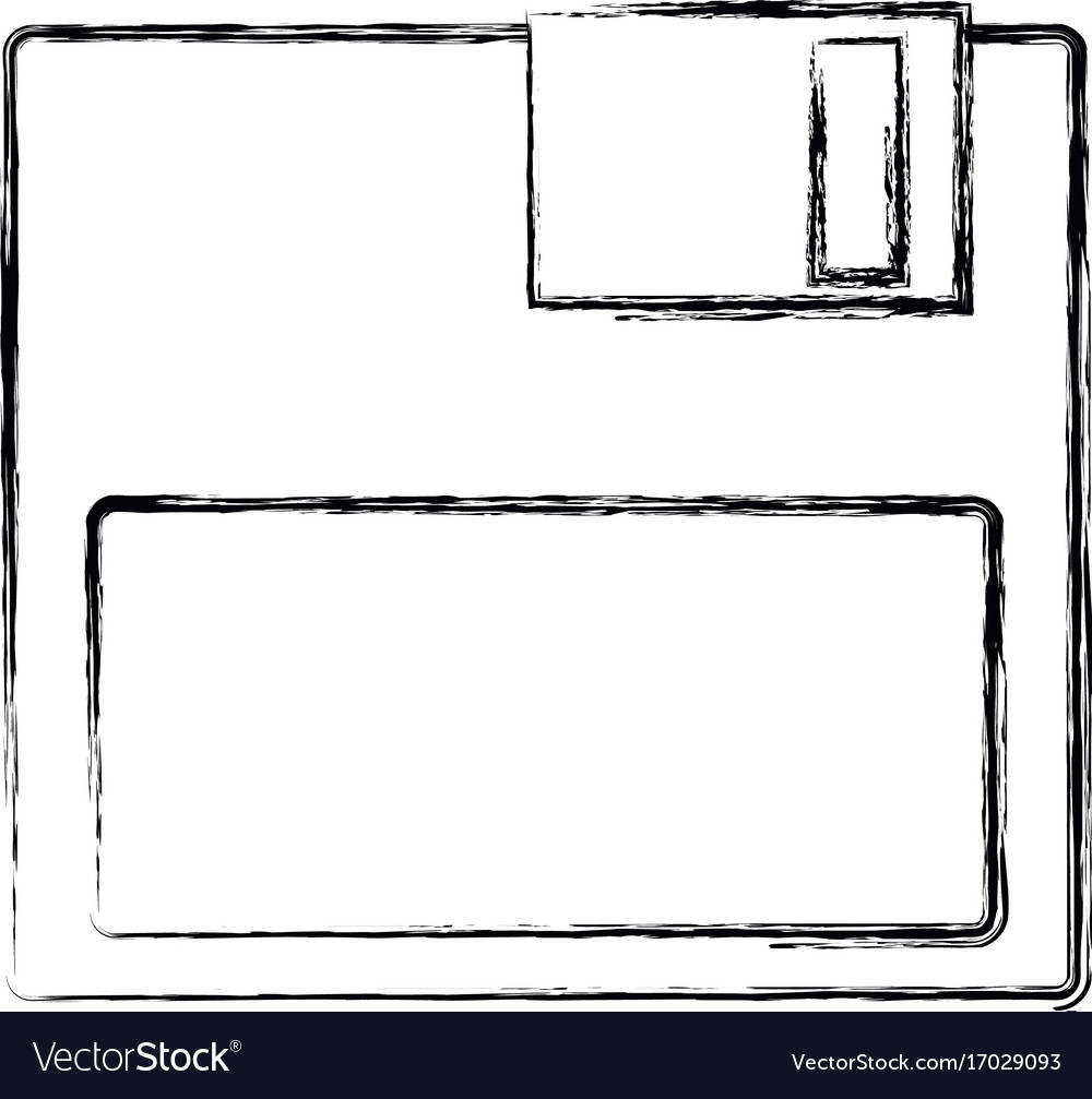 Floppy disk data device storage backup element