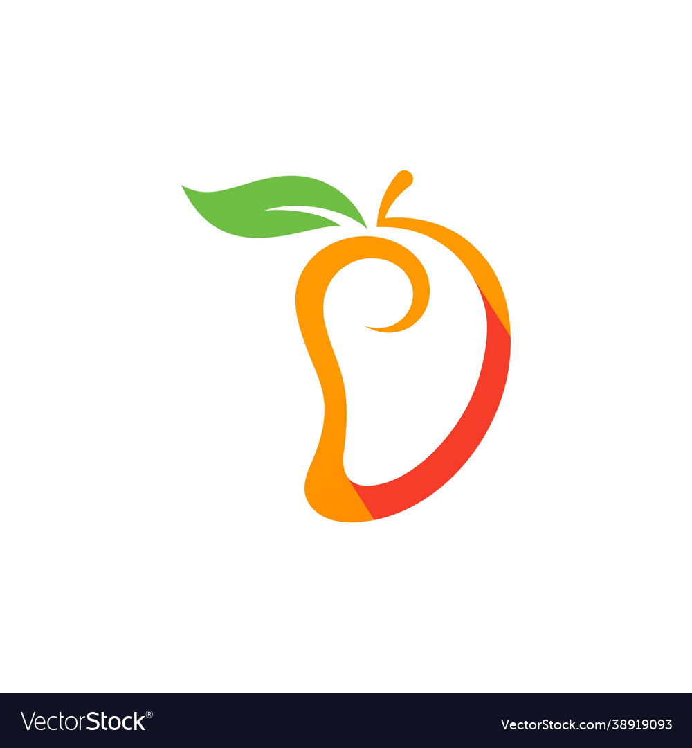 Mango Icon Design Royalty Free Vector Image - Vectorstock