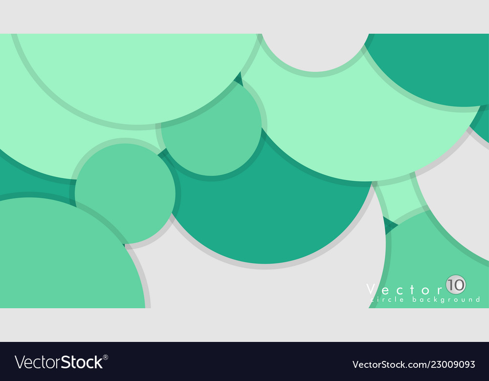 Simple and colorful circles background design Vector Image Simple and colorful circles background design