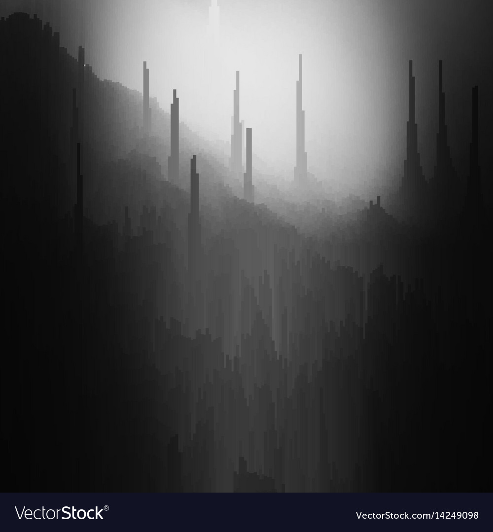 Glitch background digital image data