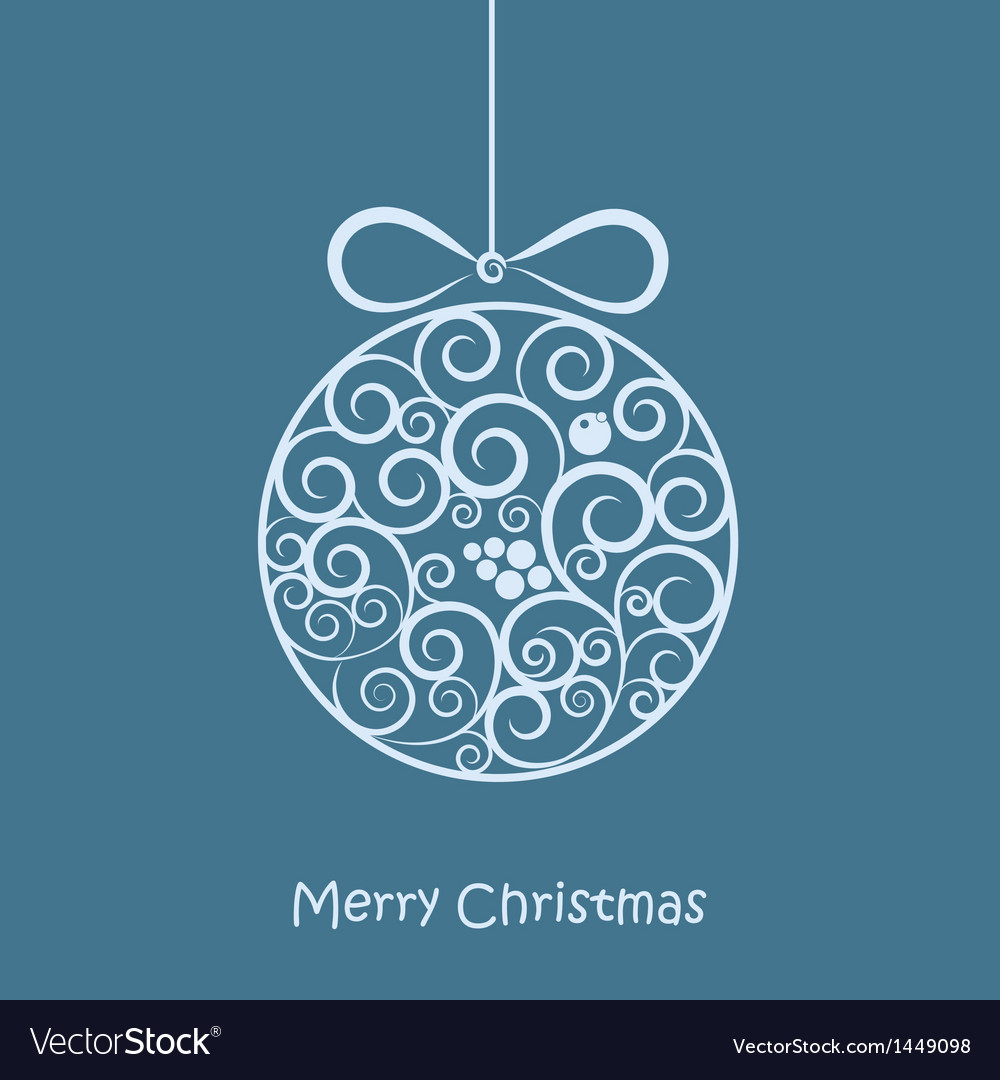 Merry christmas Royalty Free Vector Image - VectorStock