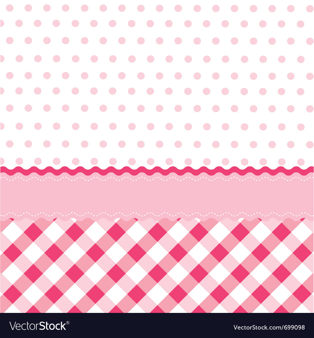 Pink Plaid Seamless Wallpaper
