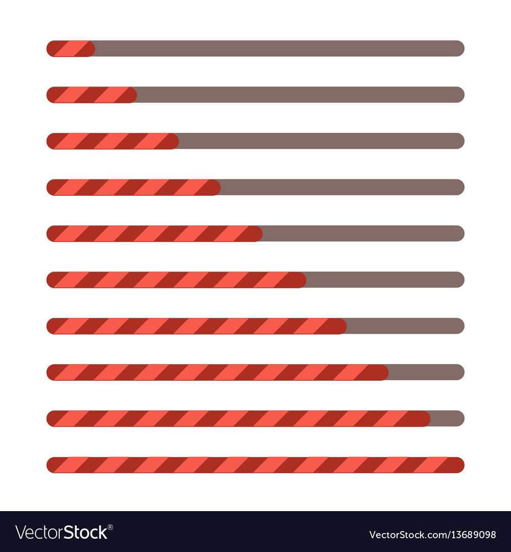 Progress bar set loading status web