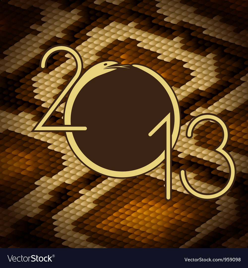 Snakeskin Brown Background