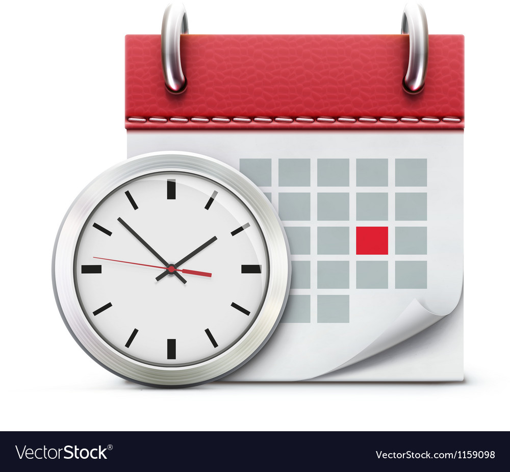 Time Management Calendar Clock