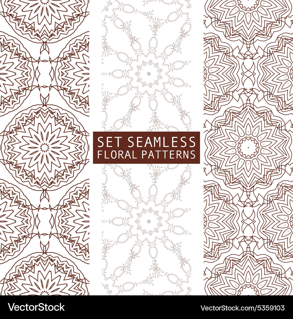 Background with islamic seamless pattern Vector Image