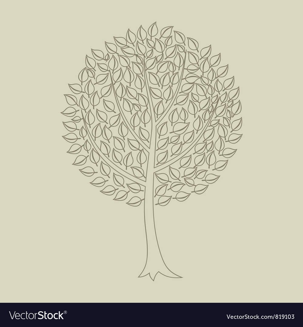 Tree outline
