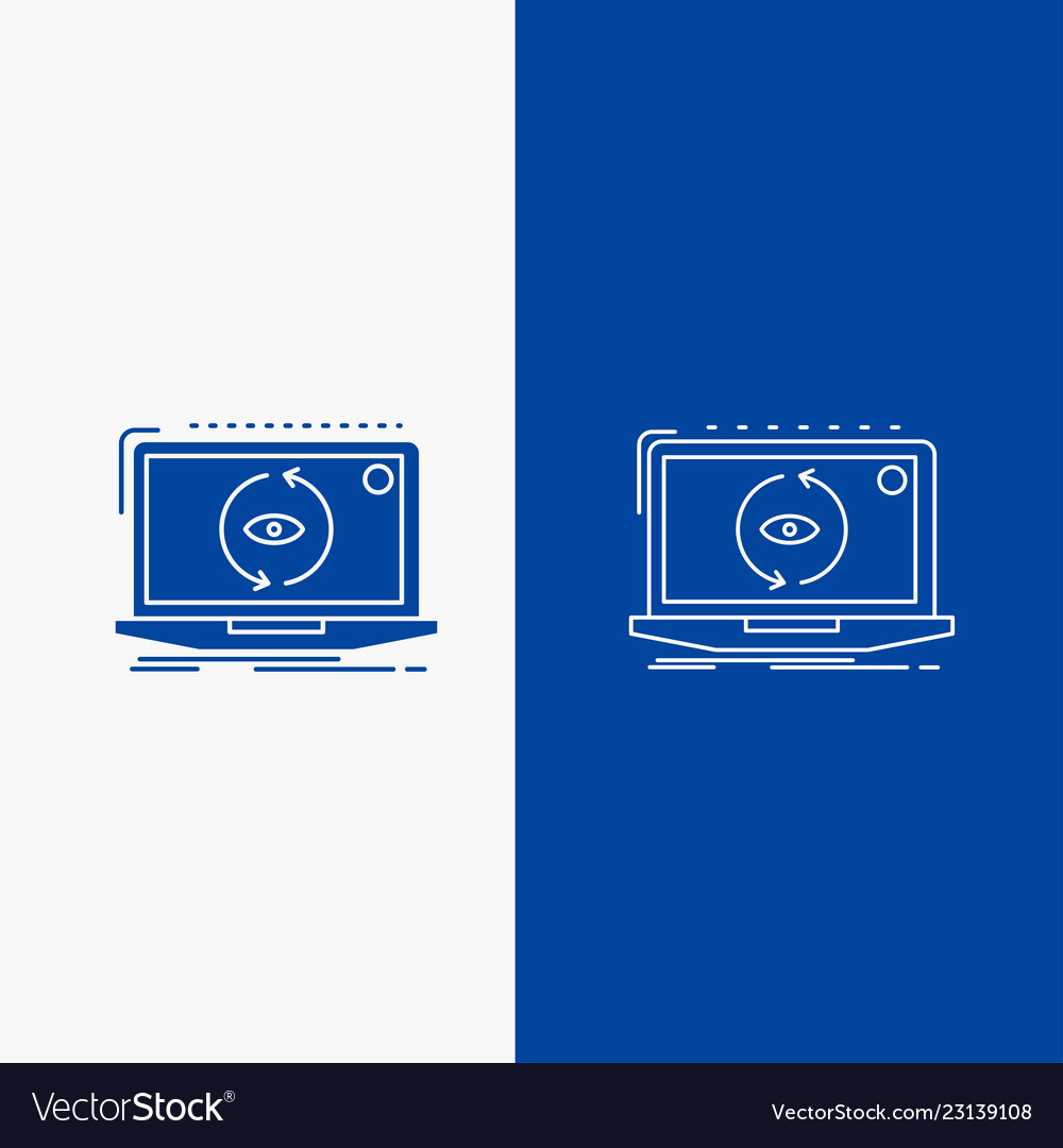 App application new software update line vector image App application new software update line