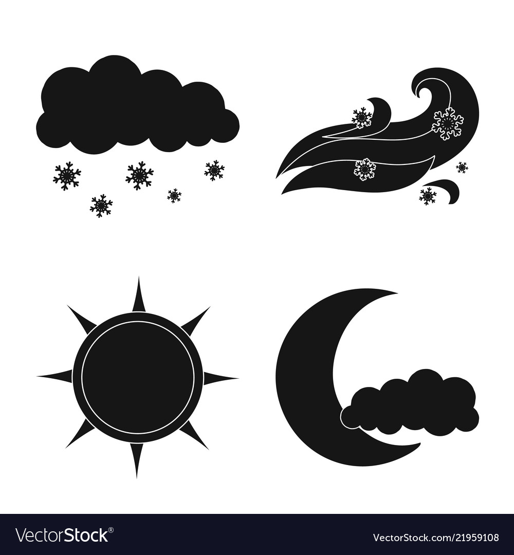 Design des Wetter- und Klimasymbols