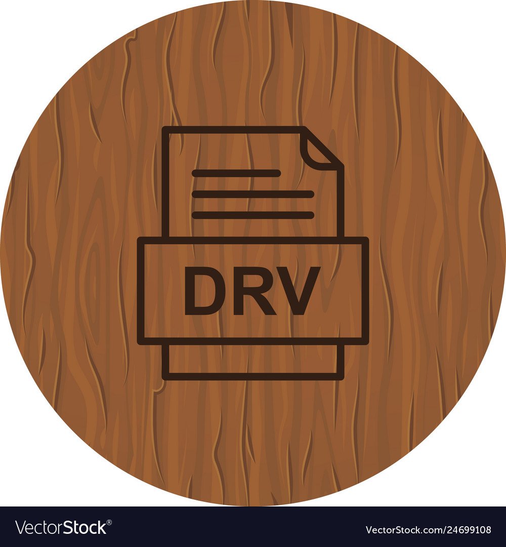 Drv file document icon