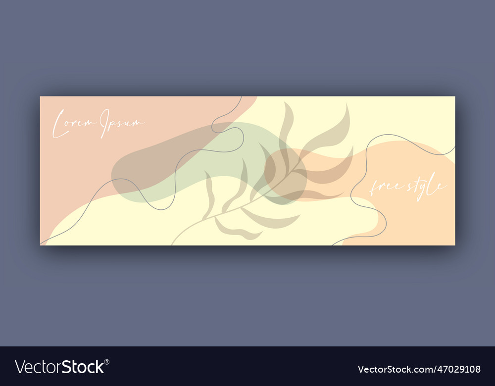 Handmade background layout with arbitrary shapes vector image Handmade background layout with arbitrary shapes