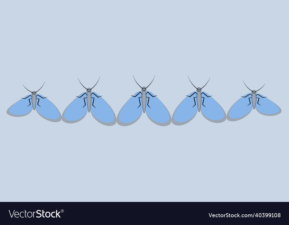 On a sheet of 4x1 format - ribbon