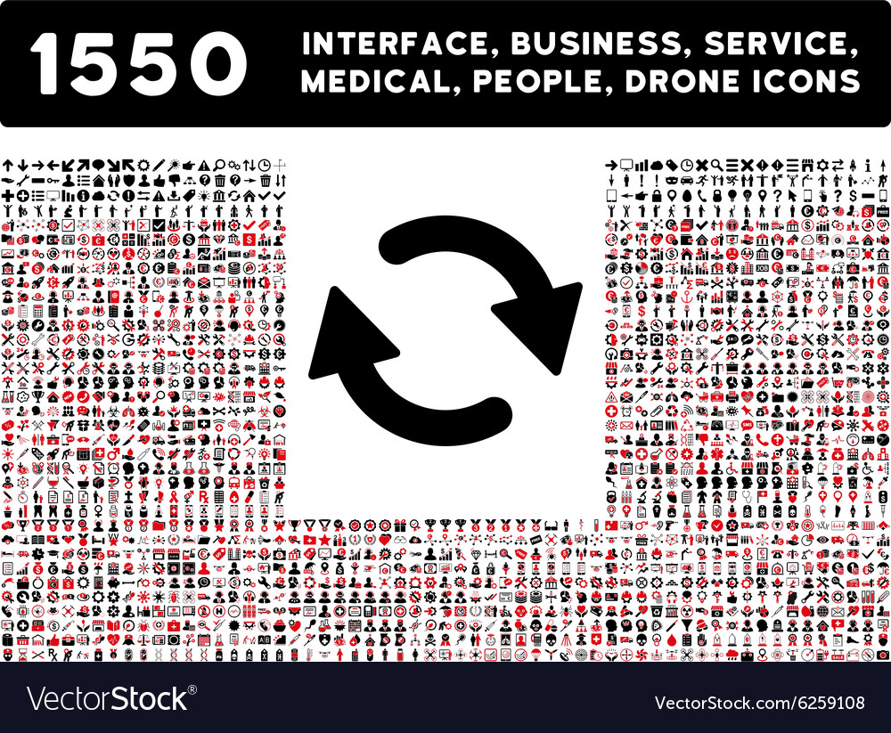 Refresh icon and more interface business tools