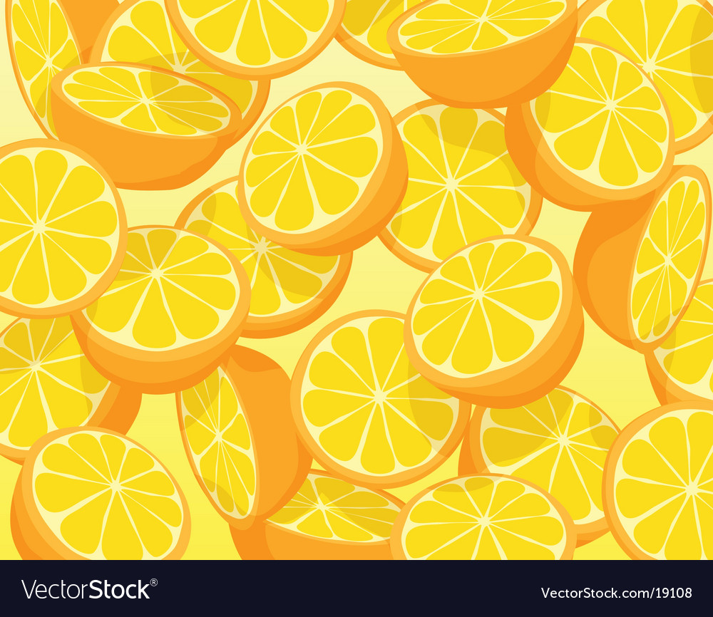 Sliced Oranges Background