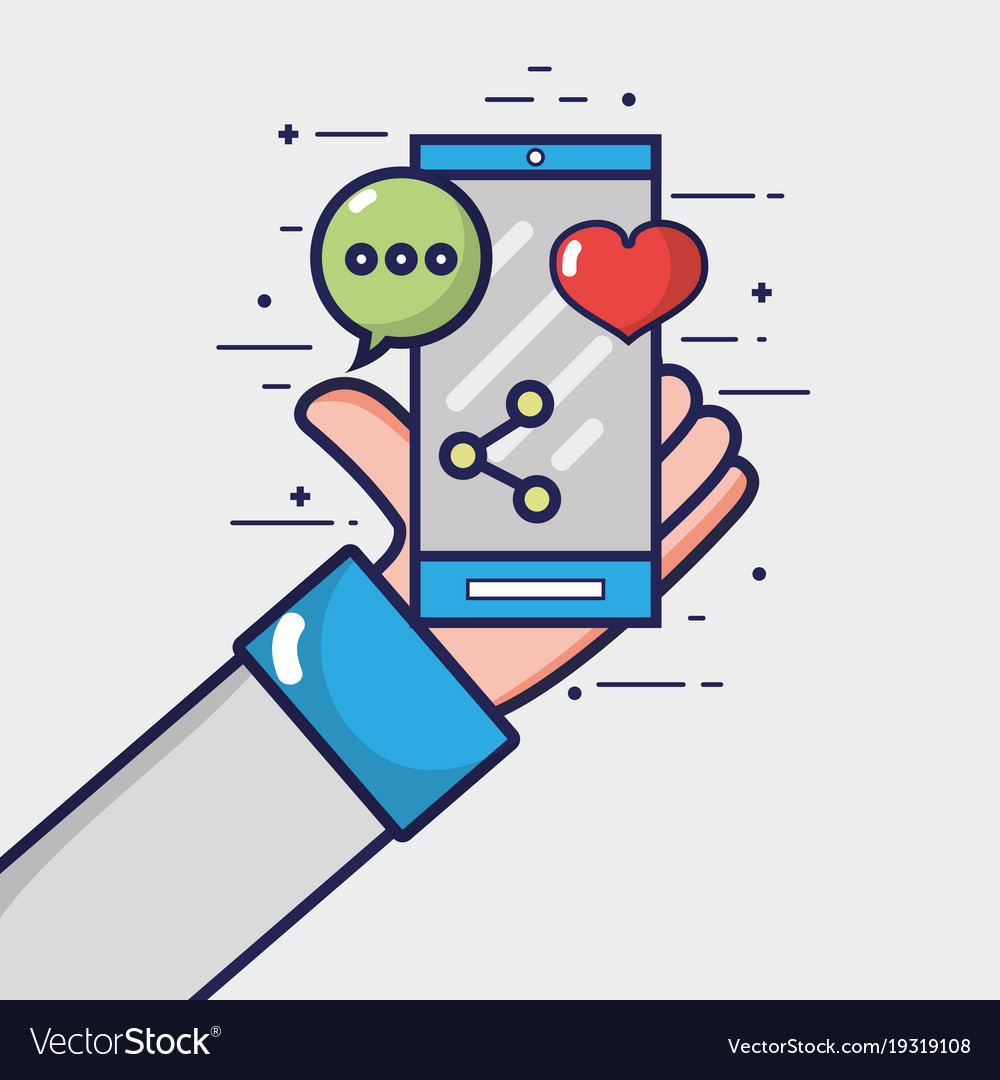 Social media netword connection element