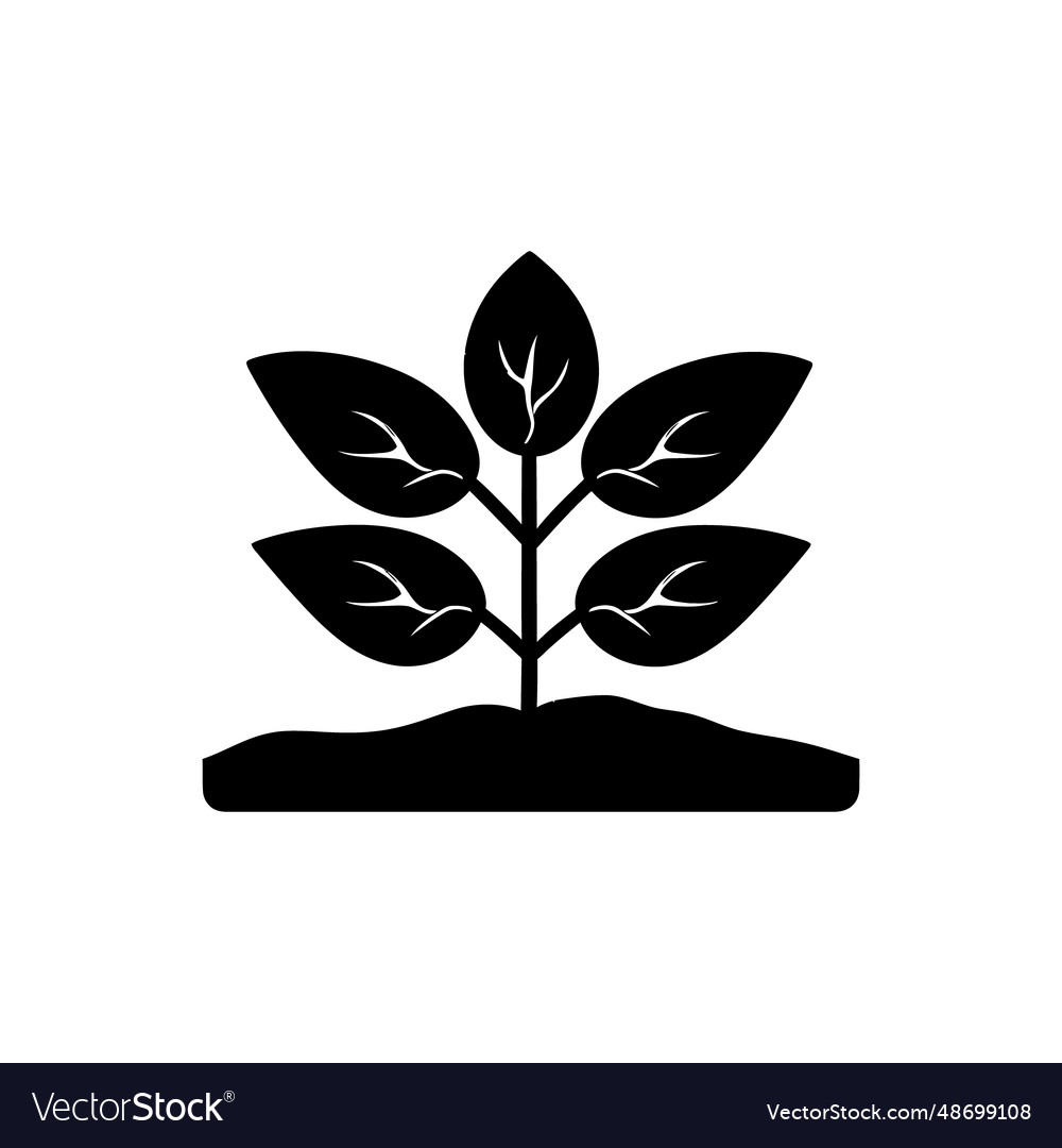 Soybean fields icon