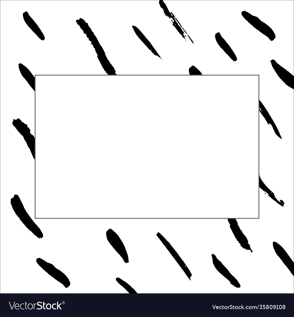 Raum für Text auf einem abstrakten Pinsel Hintergrund vector image Raum für Text auf einem abstrakten Pinsel Hintergrund
