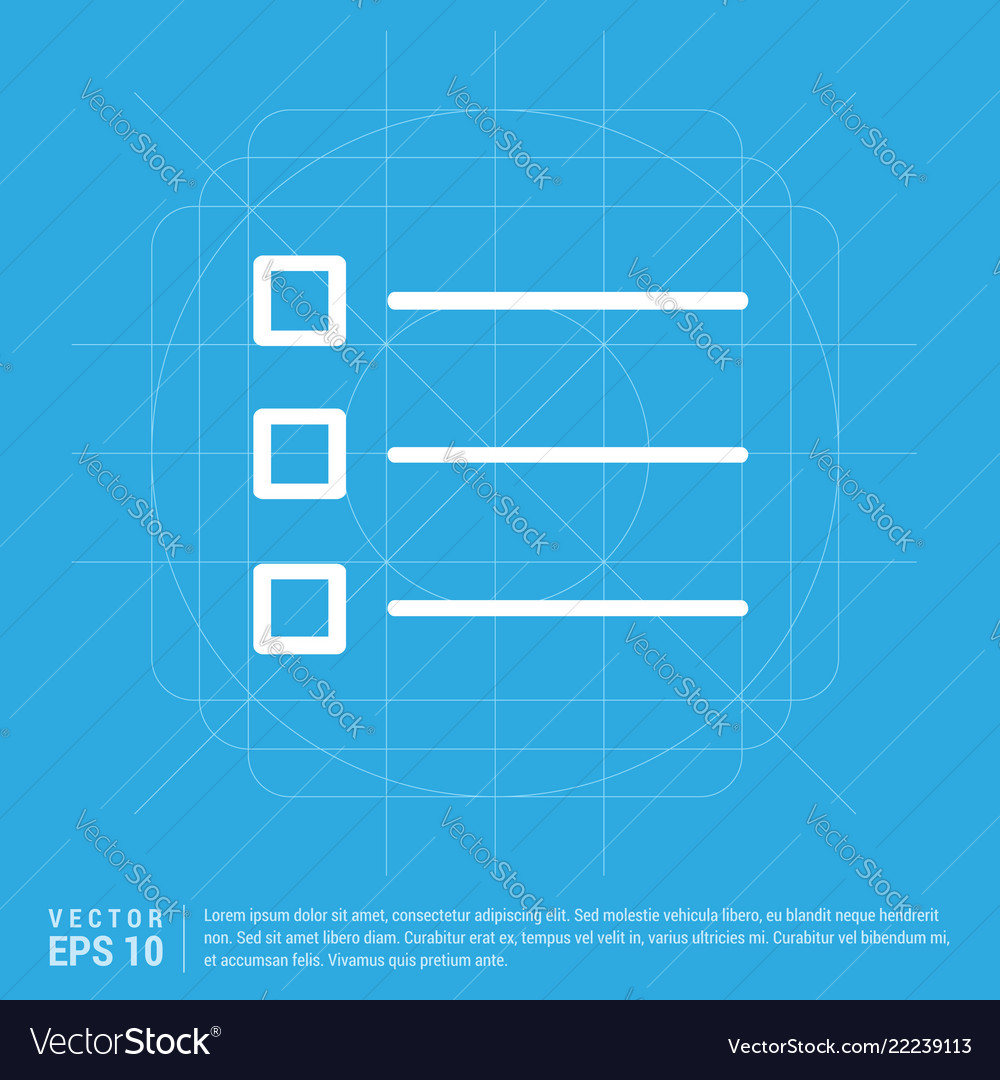 Align text icon vector image Align text icon