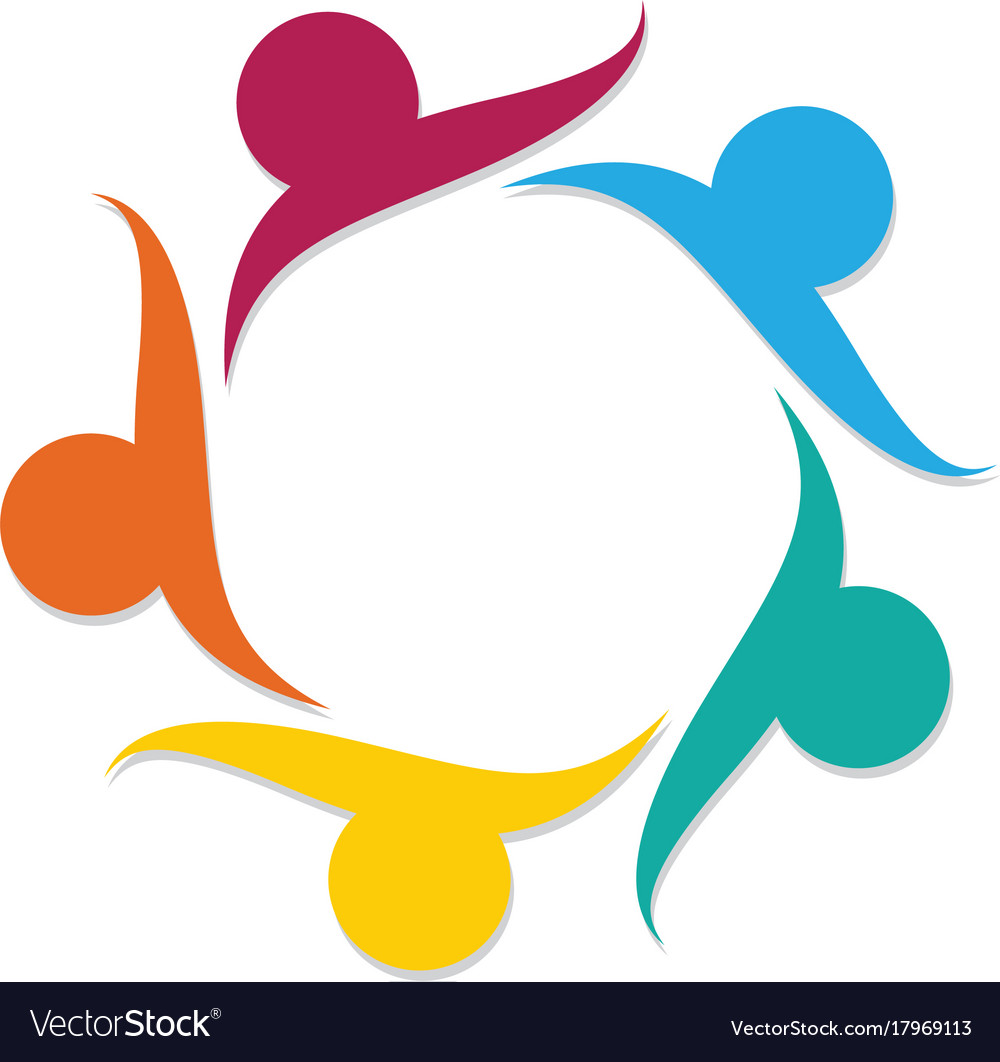 Community care logo Royalty Free Vector Image - VectorStock