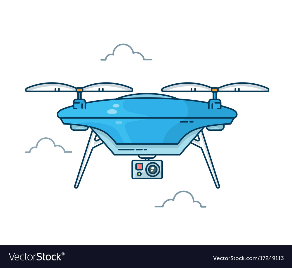 Drone with action camera