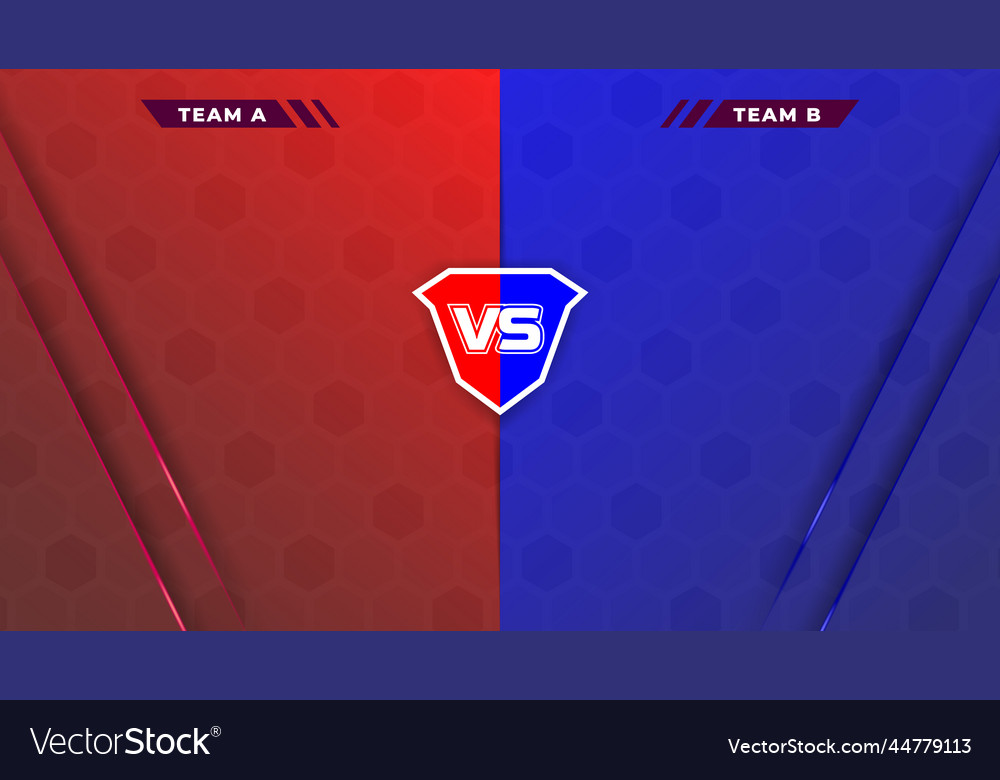 Modern versus background with hexagon pattern Vector Image Modern versus background with hexagon pattern