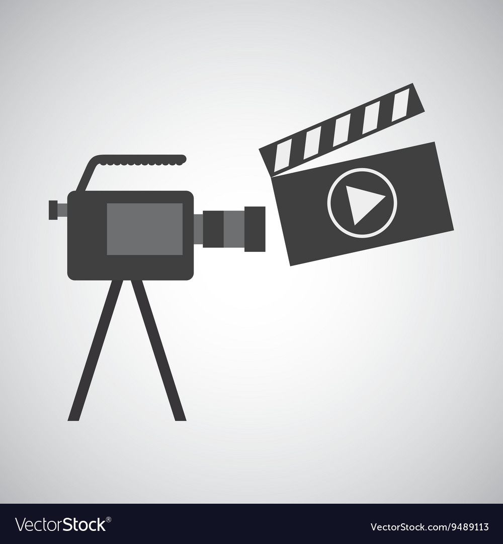 Video camera design Royalty Free Vector Image - VectorStock