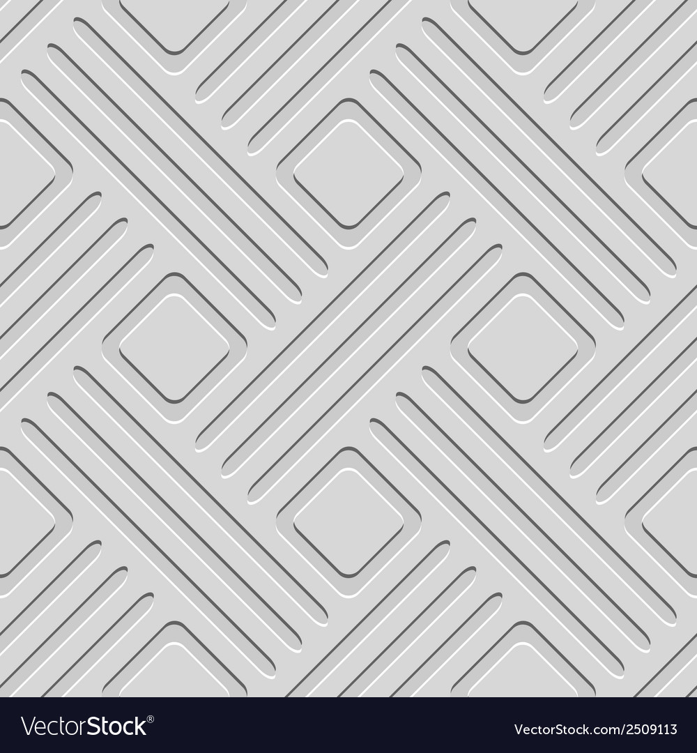 White seamless geometric pattern