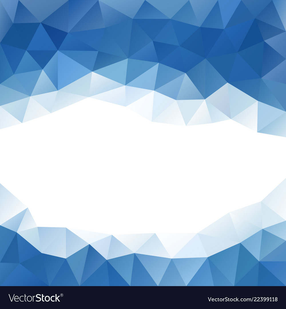 Abstract triangular banner