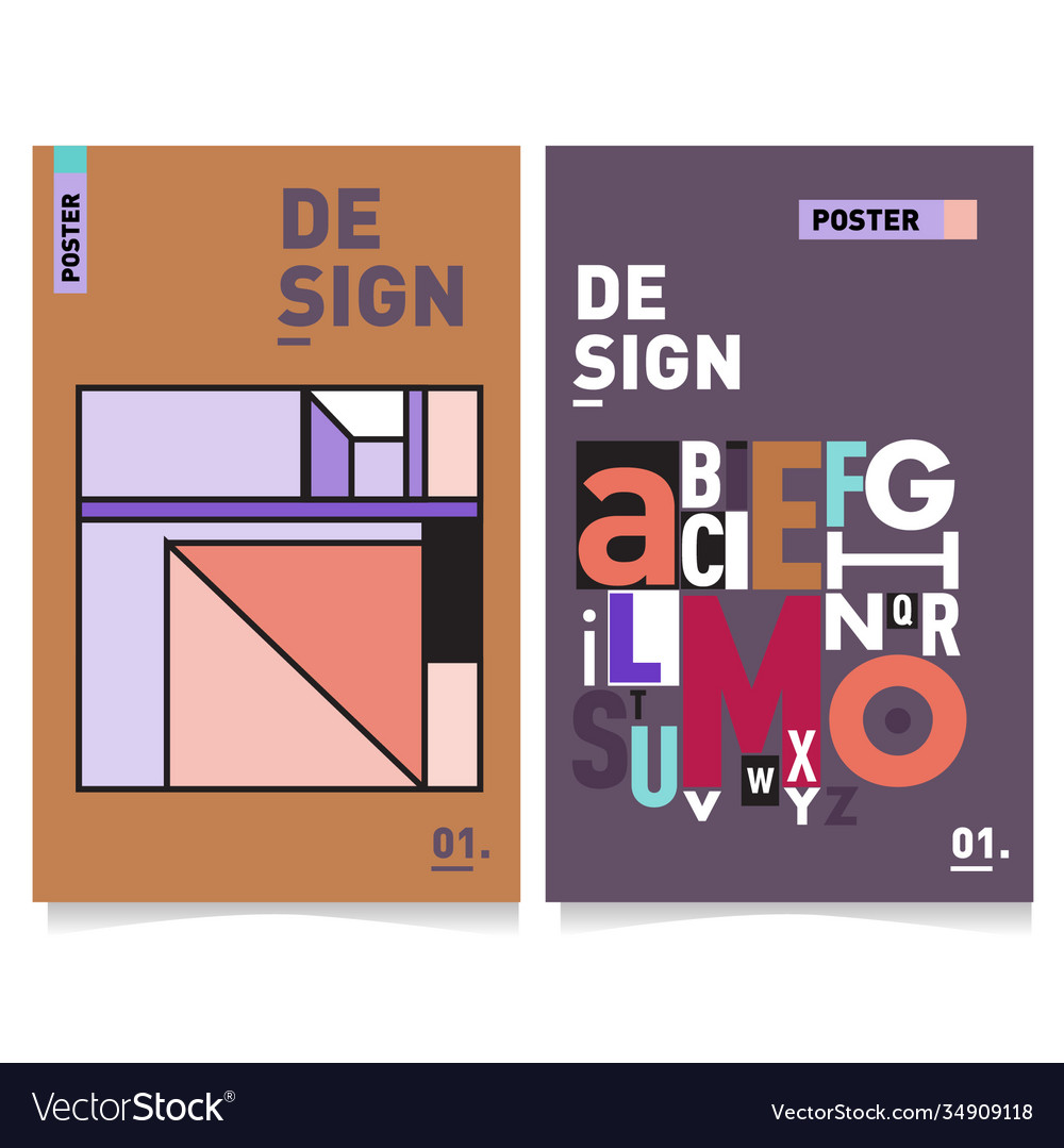 Cover und Poster Designvorlage für Magazin vector image Cover und Poster Designvorlage für Magazin
