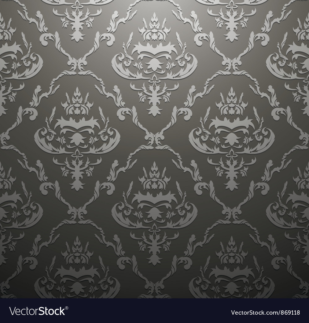 Damask seamless pattern