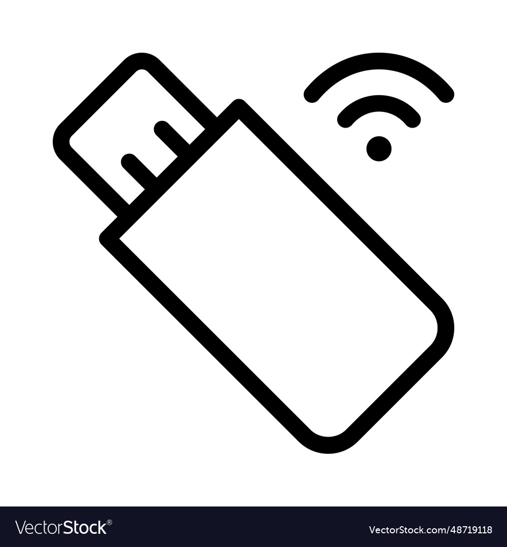 Flash drive with support of wireless connectivity