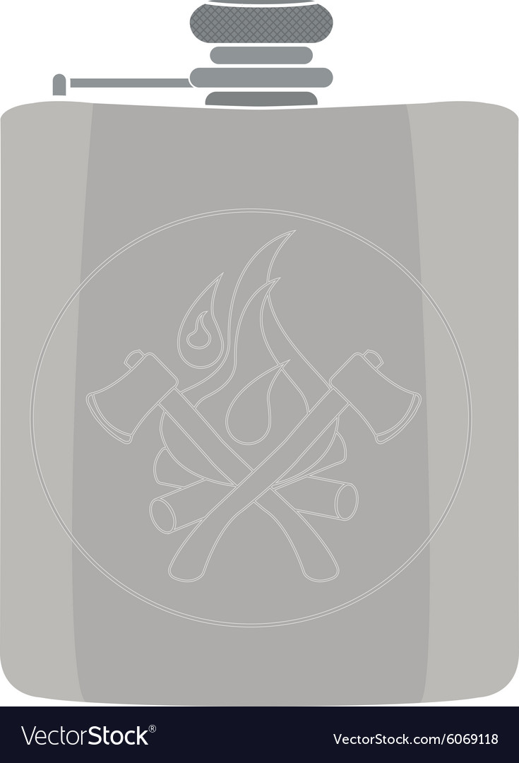 Flask icon no outline