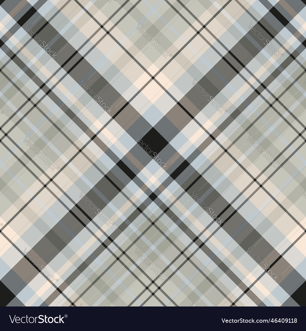 Seamless pattern in unusual gray colors for plaid Vector Image