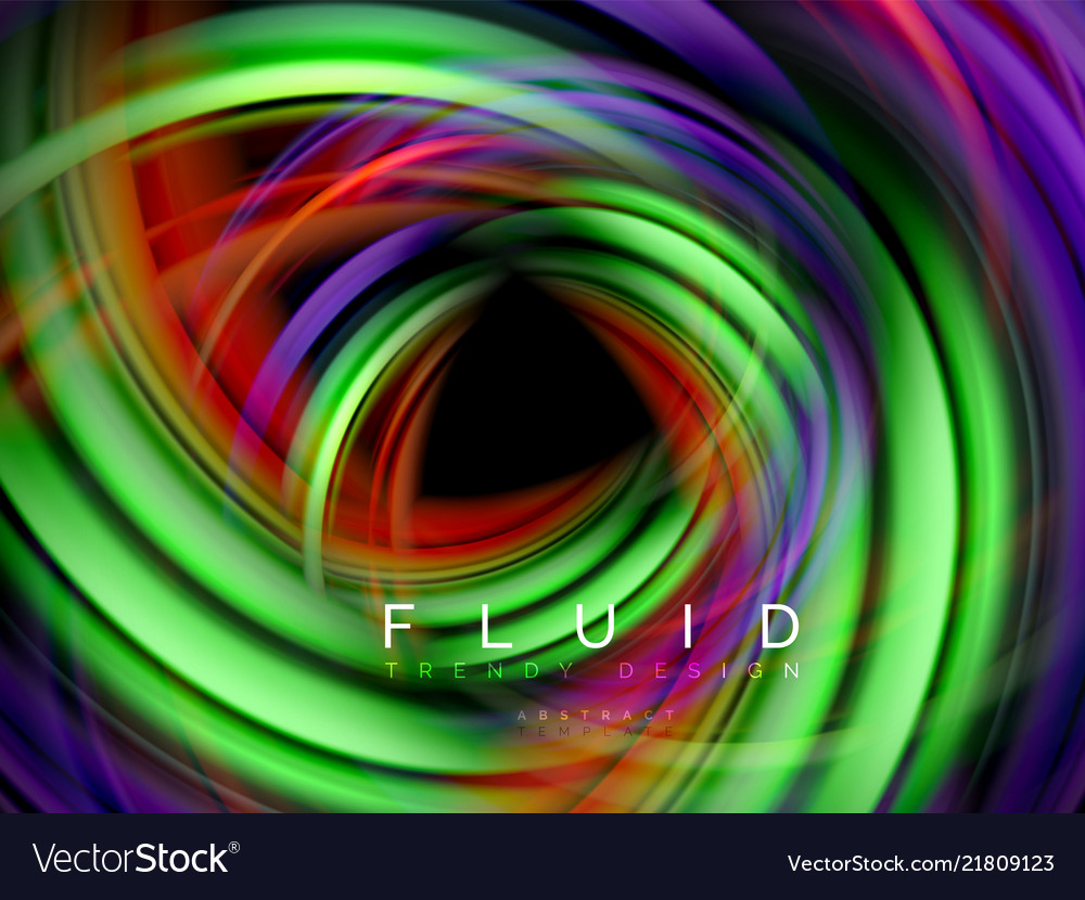 Fluid smooth wave abstract background flowing